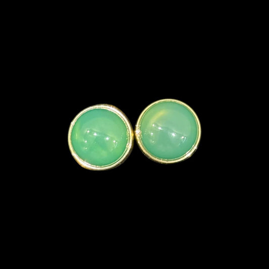 estones ese226 green aventurine earrings