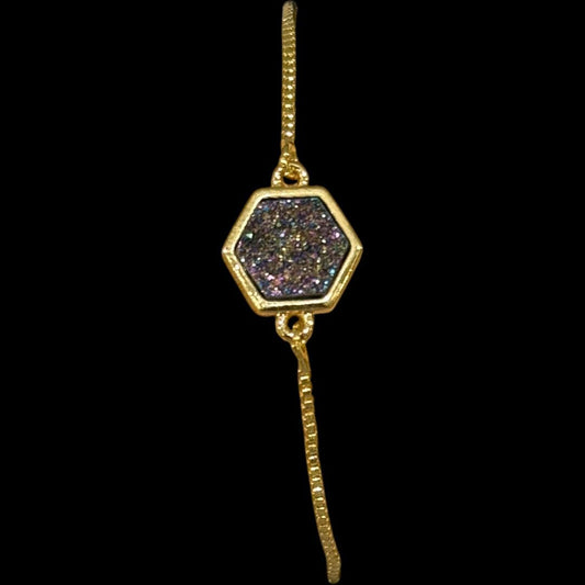 estones esb098 sugar druzy bracelet