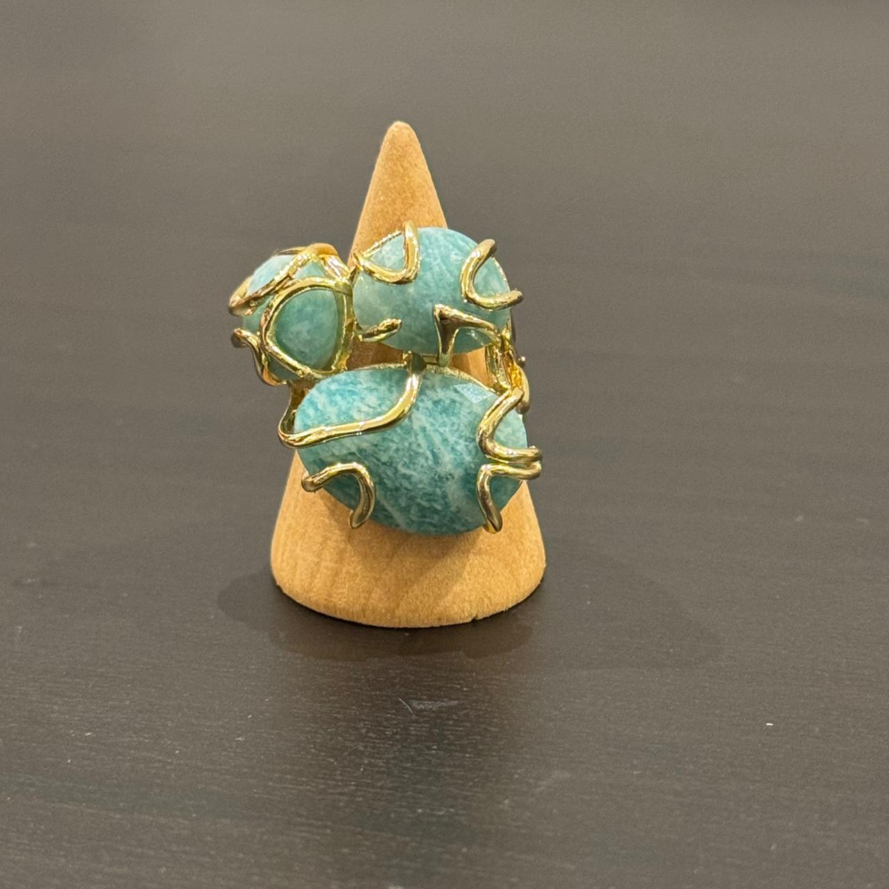 estones esr170 amazonite ring