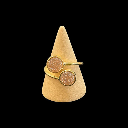 estones esr199 sugar druzy ring
