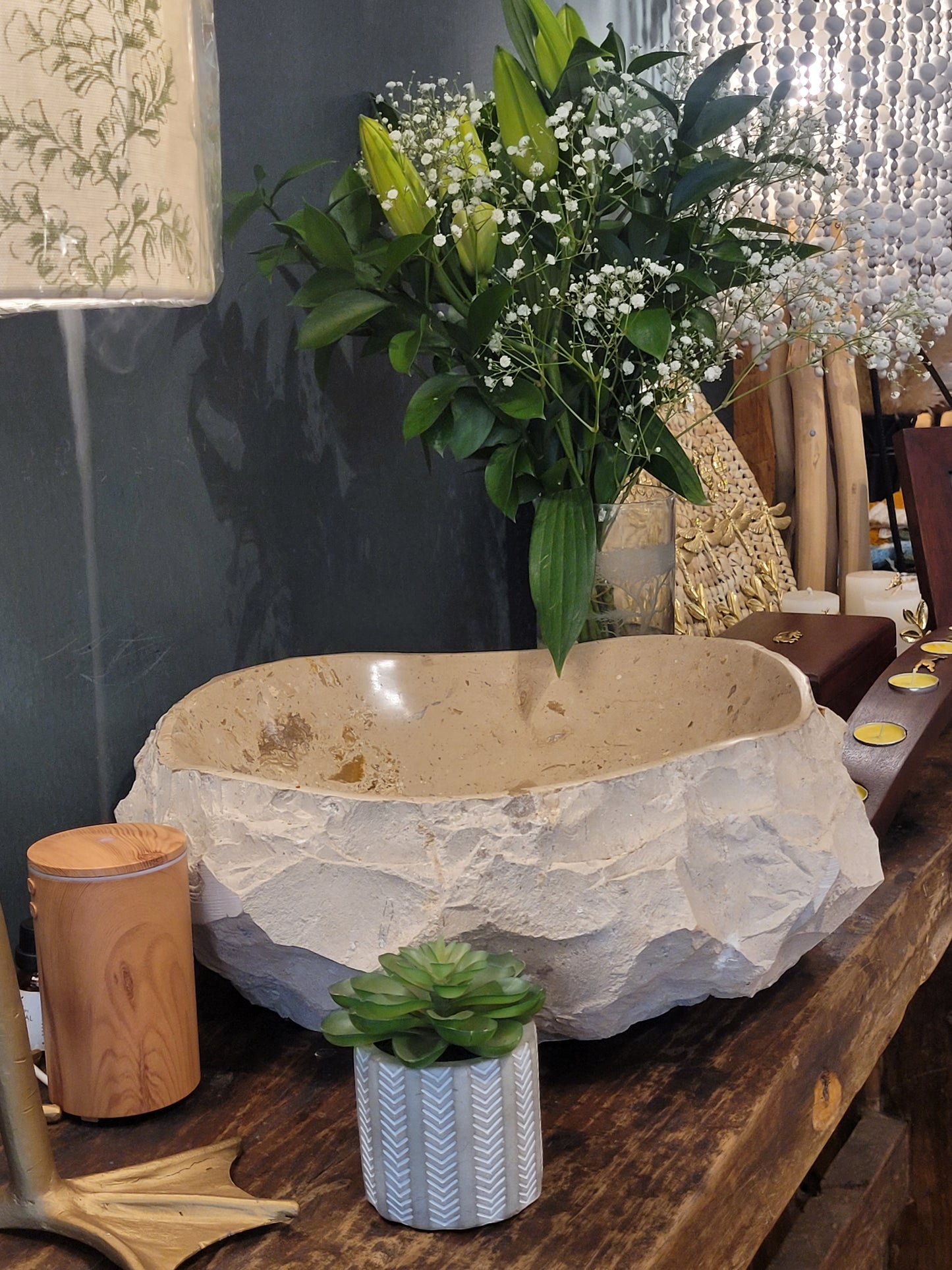 Br Natural Stone Sink