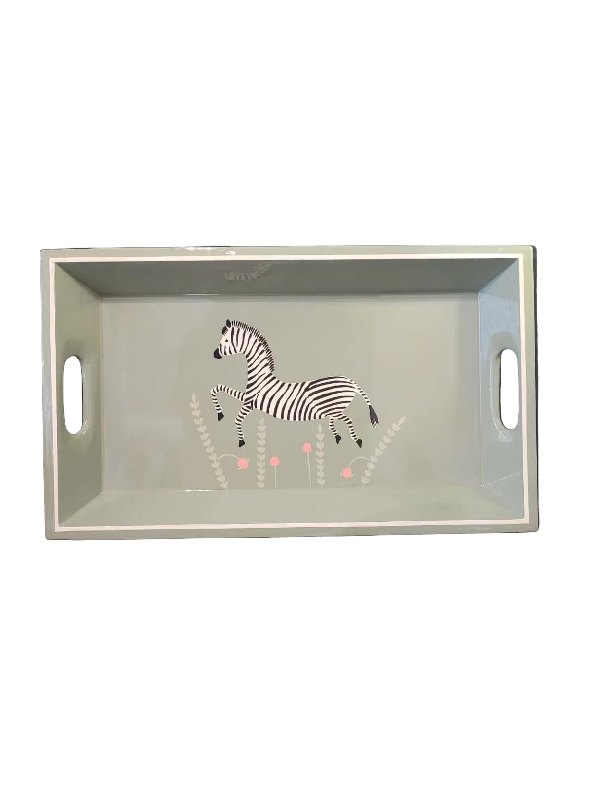 BR Leaping Zebra small tray