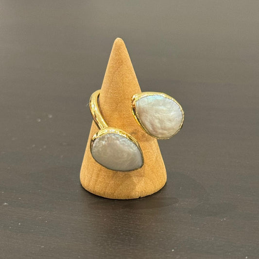 estones esr176 baroque pearl ring