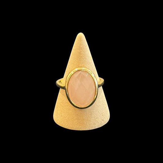 estones esr228 rose quartz ring