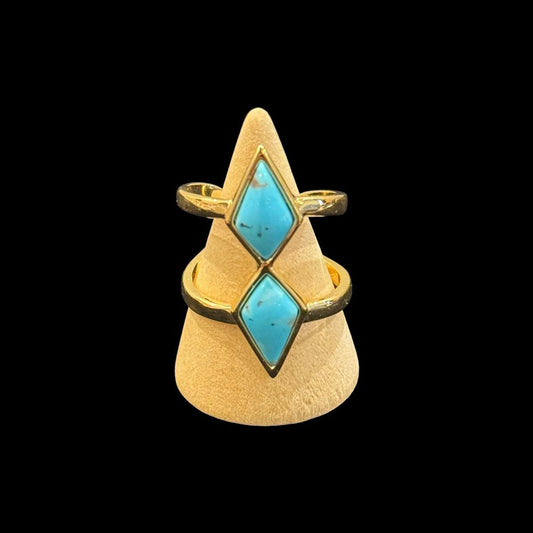 Estones esr190 turquoise ring