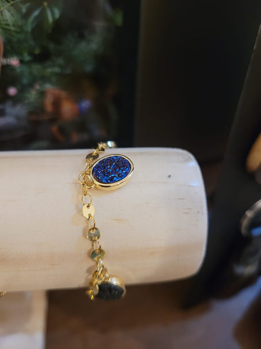 Estones ESB016-NM Sugar Druzy bracelet