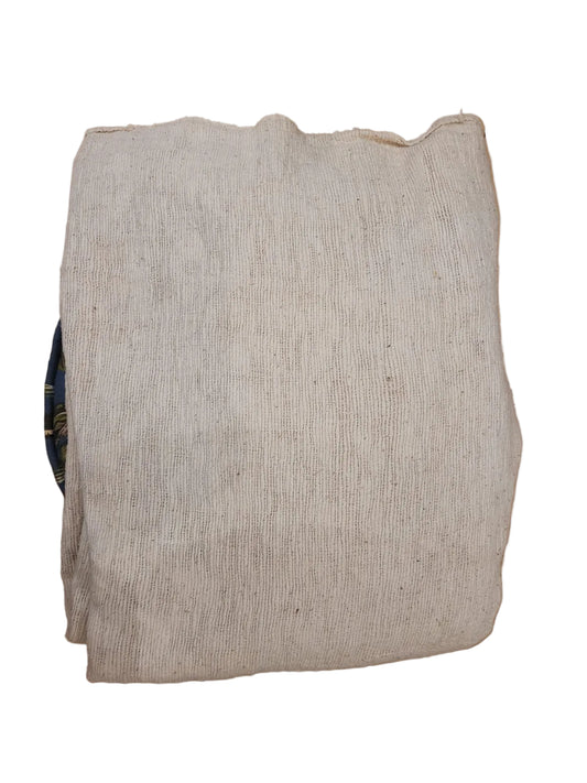 Cream Cotton Throw