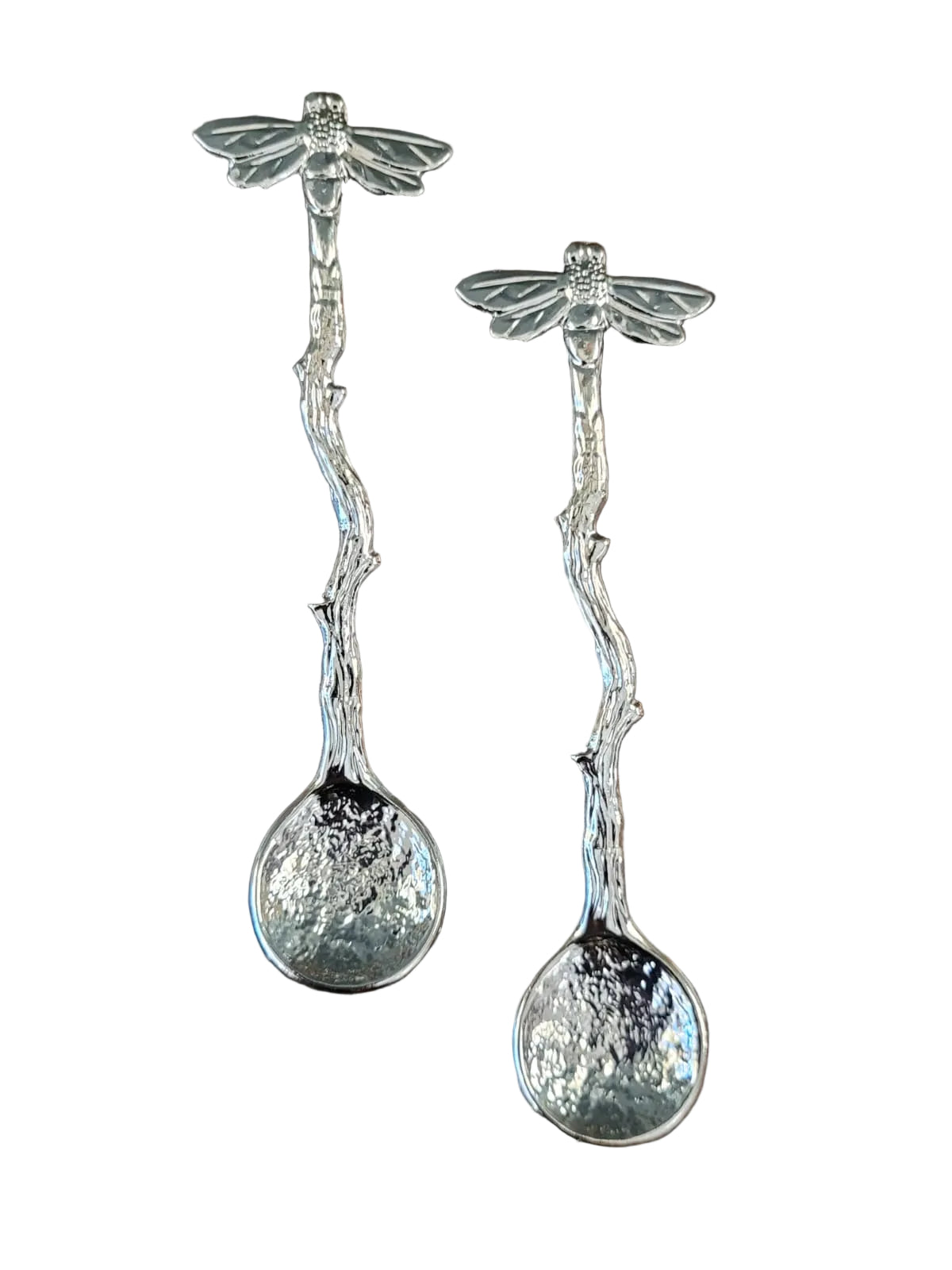 Dragonfly silver spoon