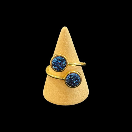 estones esr200 sugar druzy ring