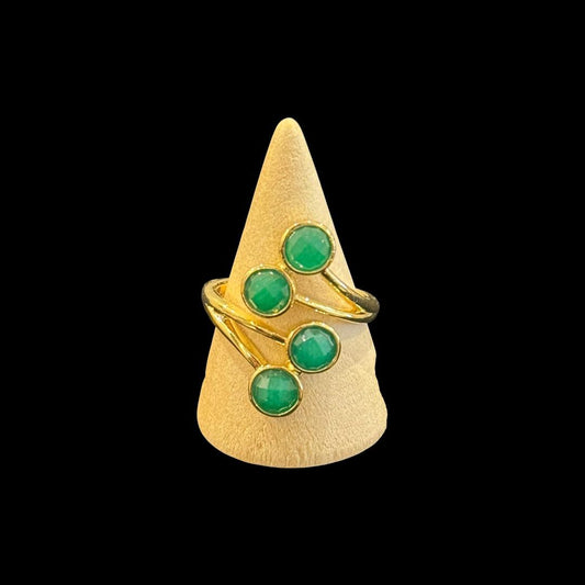 estones esr220 green beryl ring