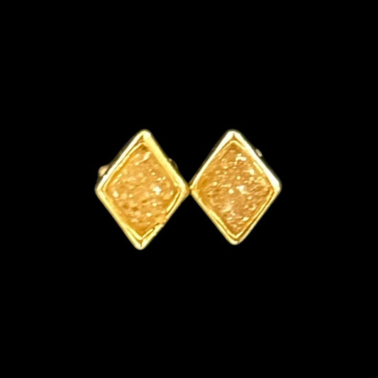 estones ese298 sugar druzy diamond earrings