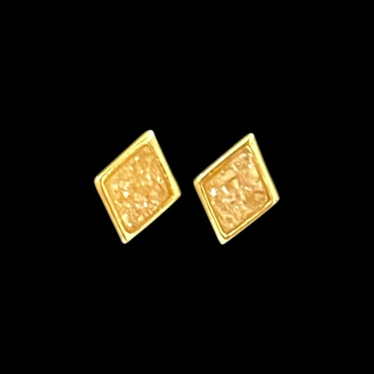 estones ese297 sugar druzy diamond earrings