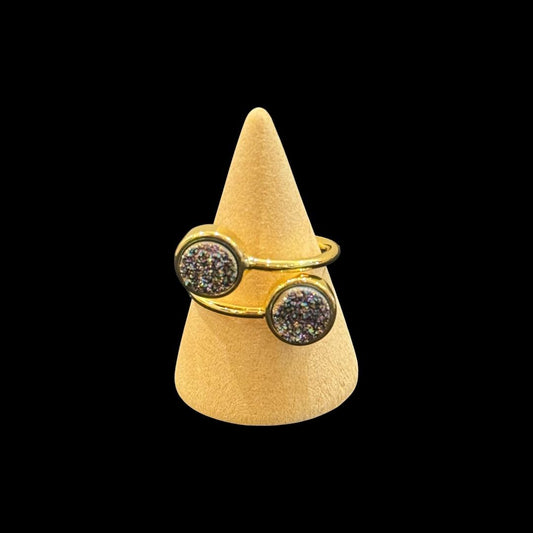 estones esr197 sugar druzy ring