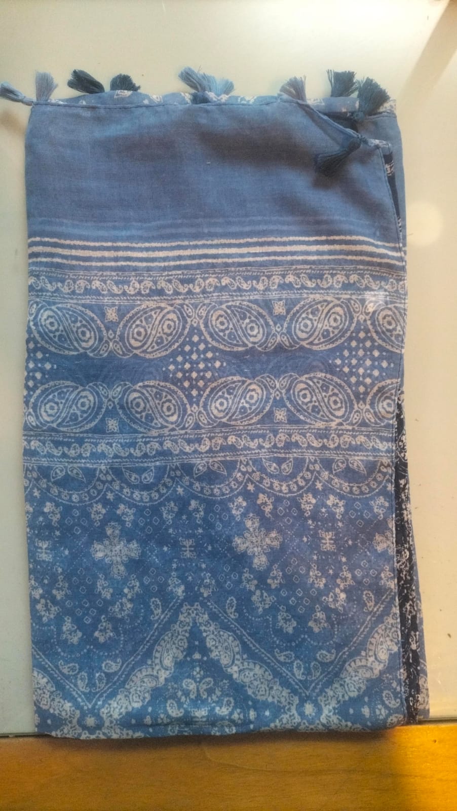 Denim dream scarf
