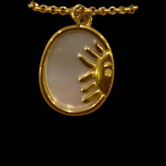 estones esc276 mother of pearl necklace
