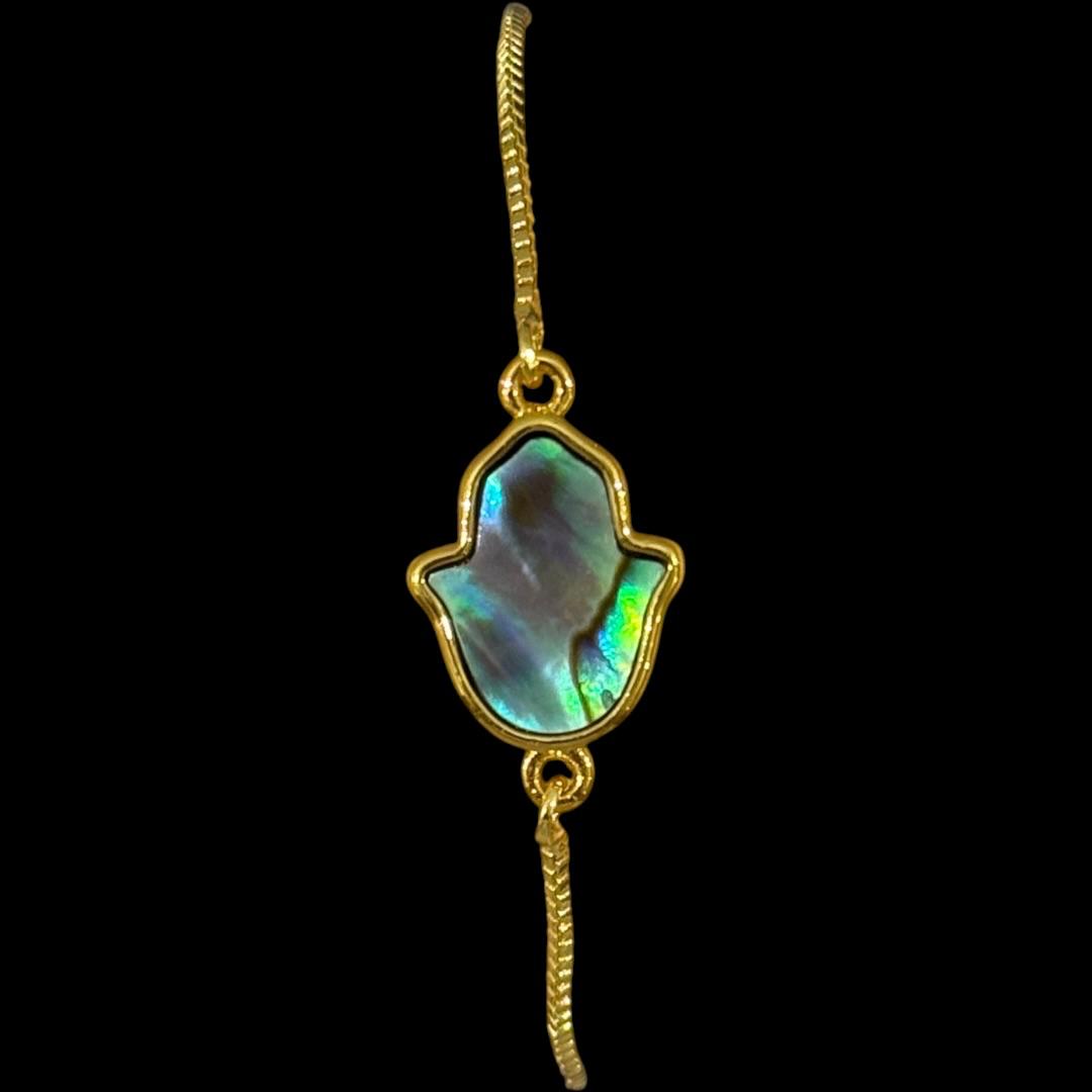 estones esb095 abalone shell bracelet