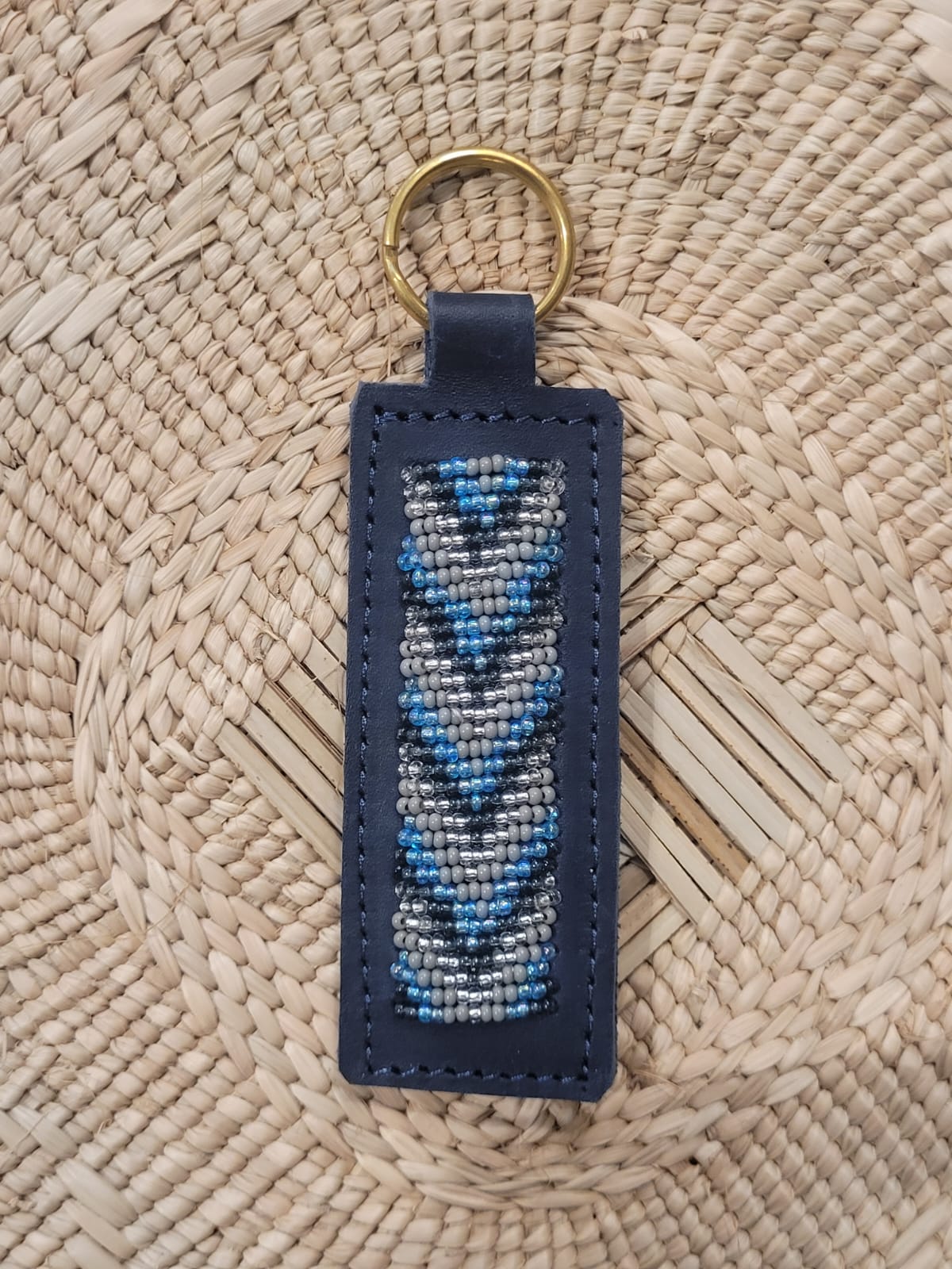 Beaded keyrings