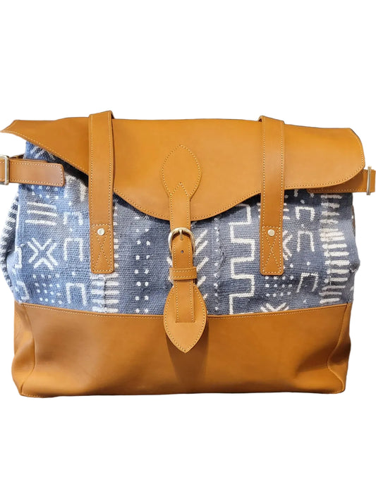 Mud cloth weekender