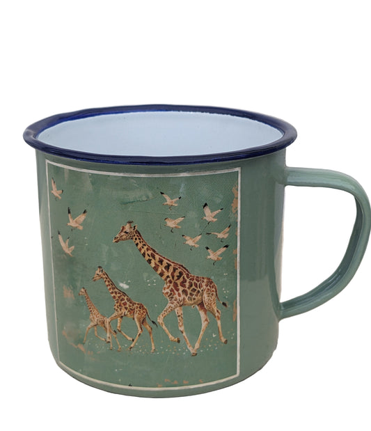 Running Giraffe Mug