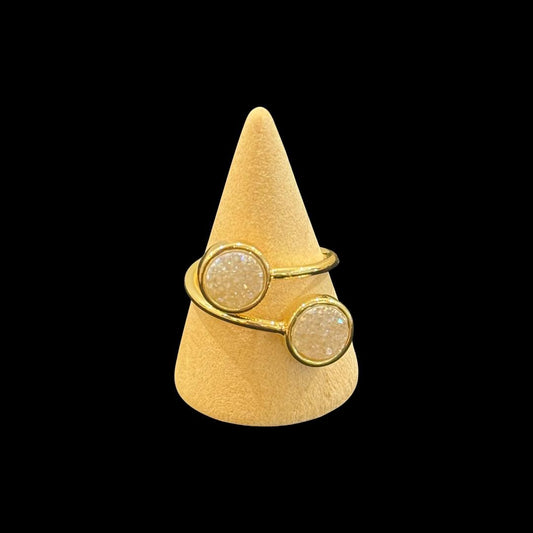 estones esr201 sugar druzy ring