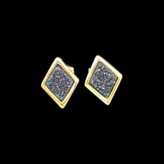 estones ese295 sugar druzy diamond earrings
