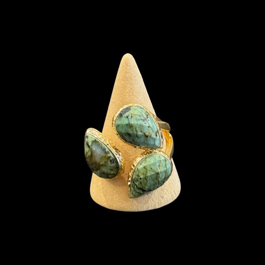 estones esr247 moss agate ring