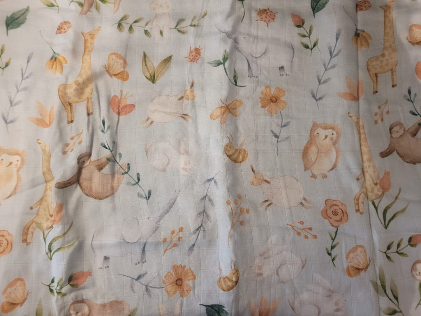 Organic baby swaddle