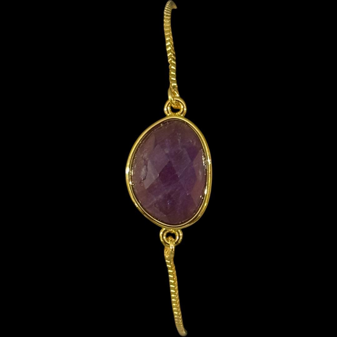 estones esb093 amethyst bracelet