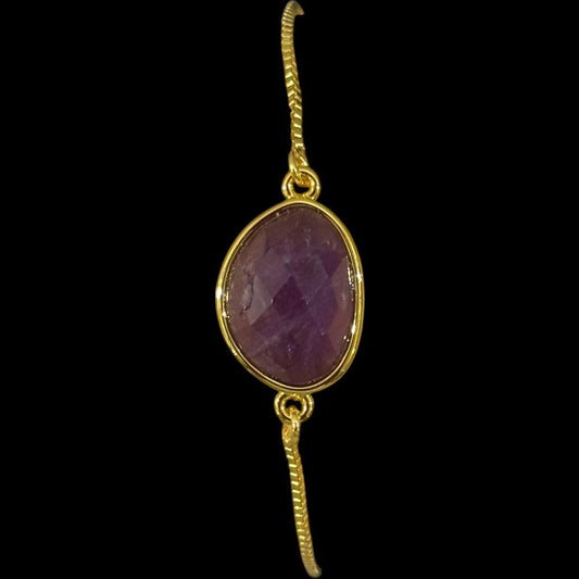 estones esb093 amethyst bracelet
