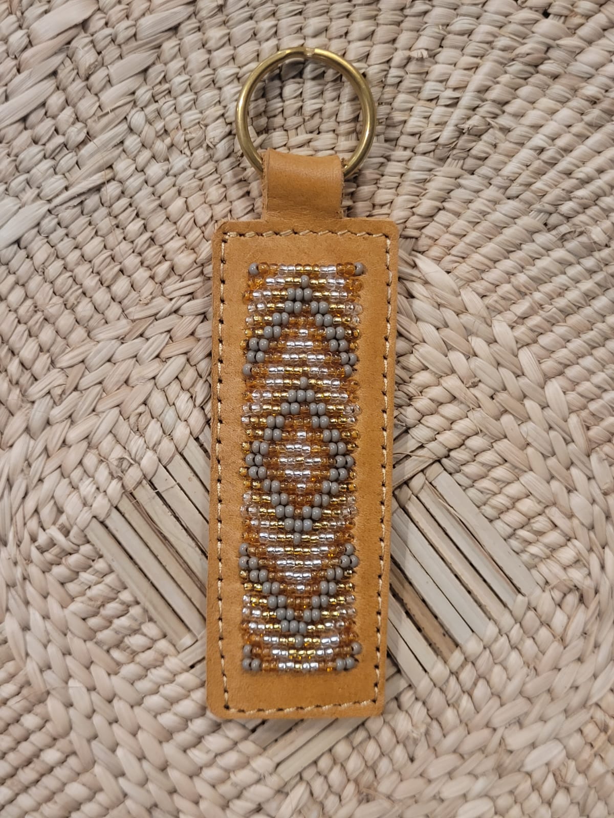 Beaded keyrings