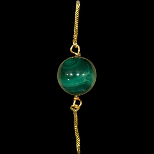 estones esb086 malachite bracelet