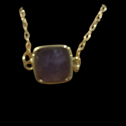 estones esc267 amethyst pendant
