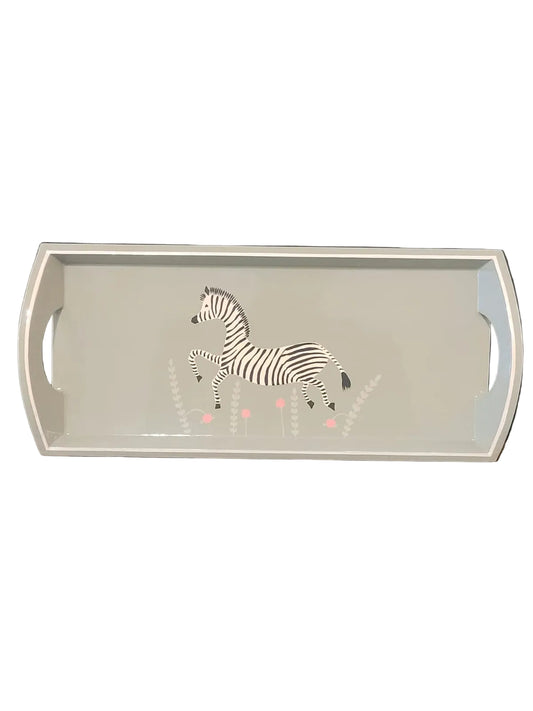 Leaping Zebra mug tray