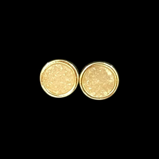 estones ese300 sugar druzy round earrings