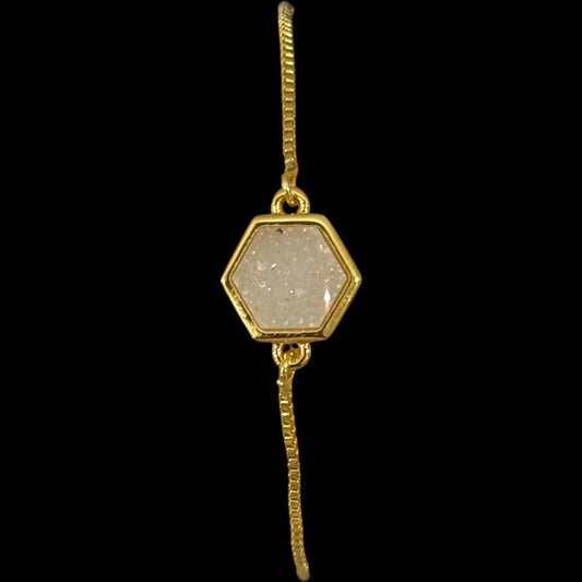 estones esb097 sugar druzy bracelet