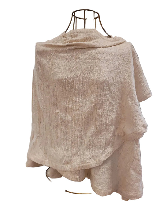 Cream Cotton Cape