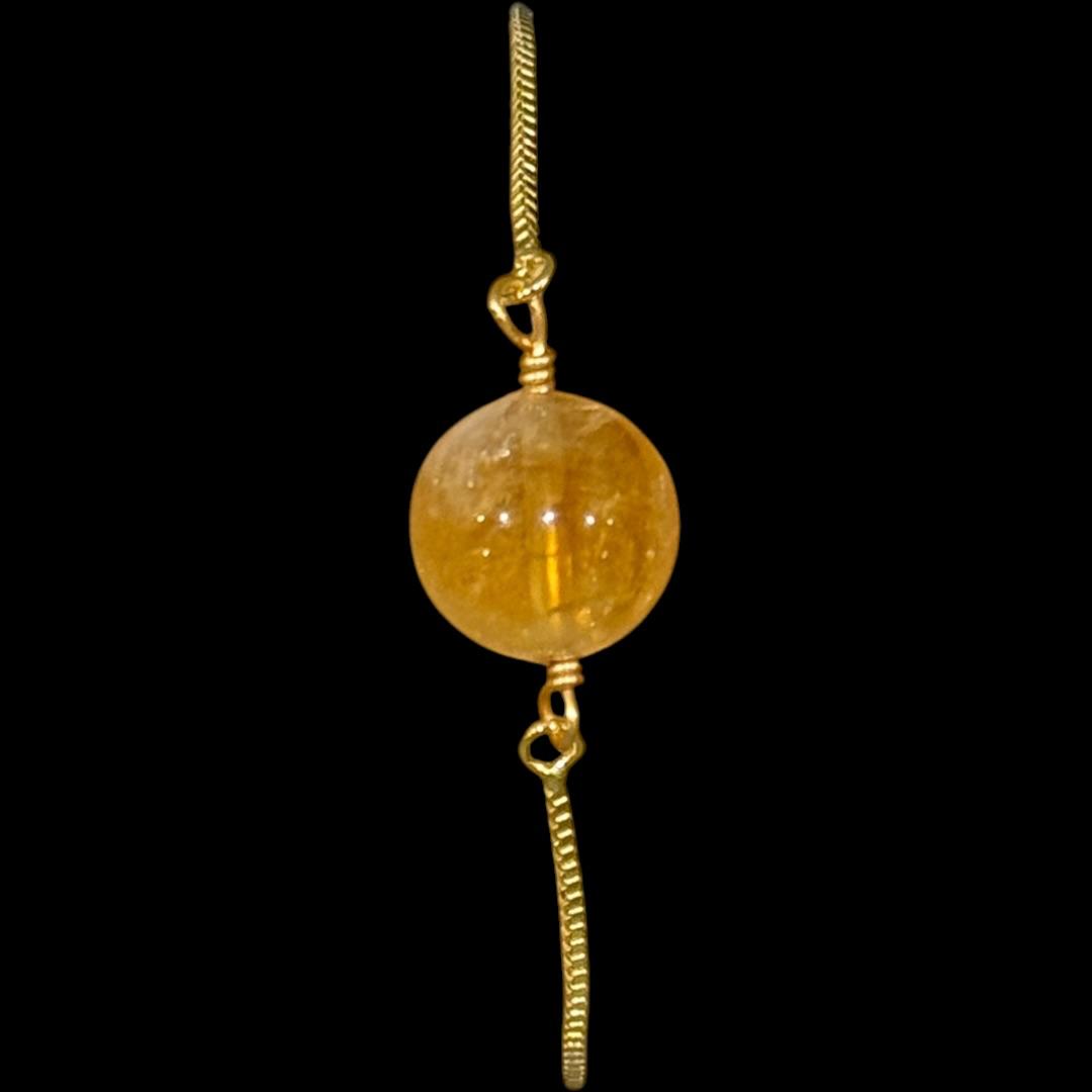 estones esb087 citrine bracelet