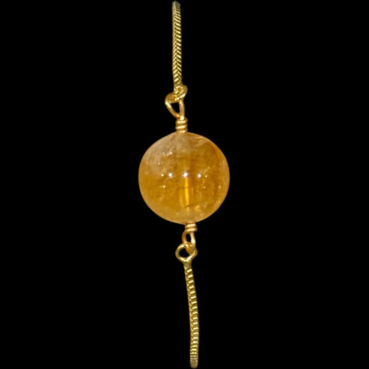 estones esb087 citrine bracelet