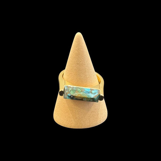 estones esr211 turquoise ring