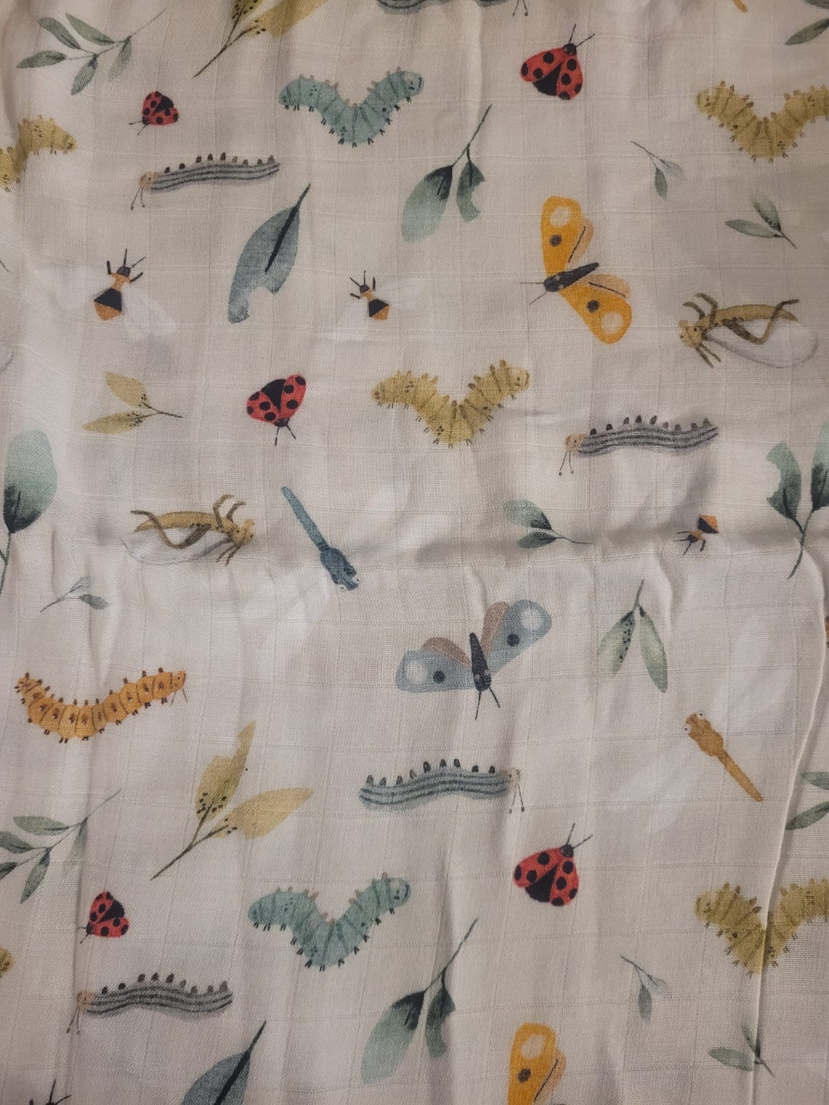 Organic baby swaddle