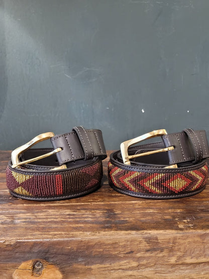 Ladies mocca belt