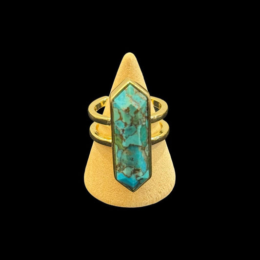 estones esr191 turquoise ring