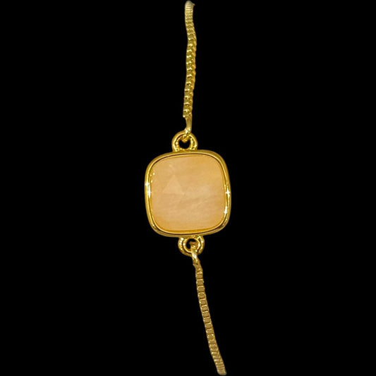 estones esb091 rose quartz bracelet