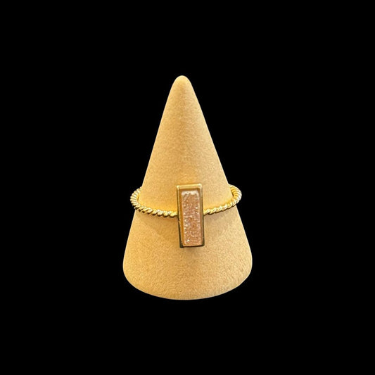 estones esr205 sugar druzy ring