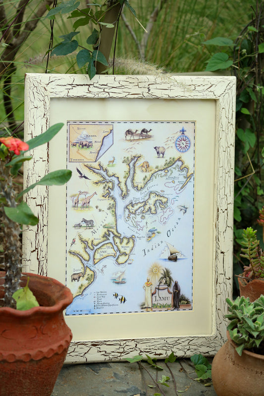Lamu Map flat