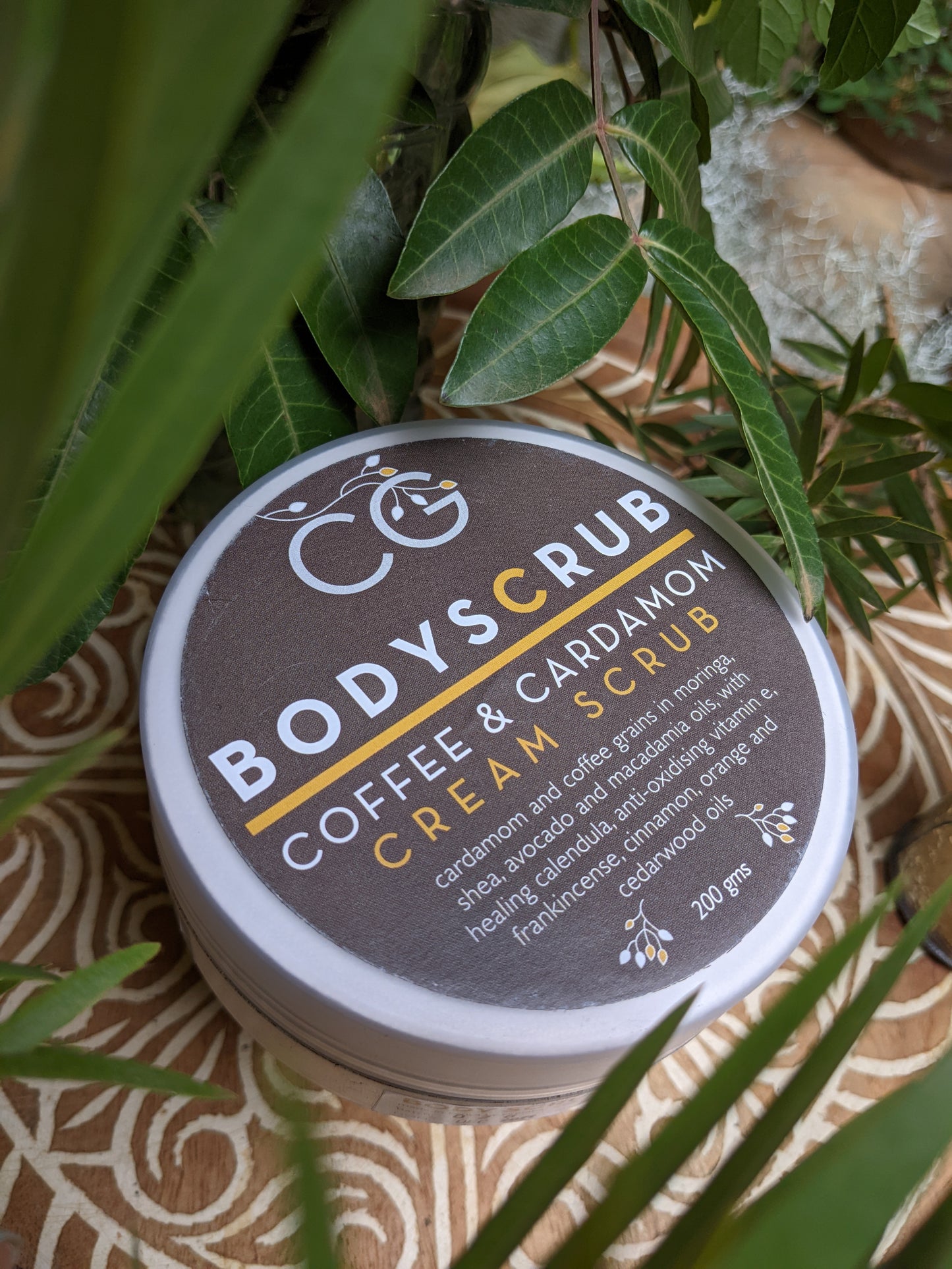 Cinnabar Body Scrub Coffee & Cardamom